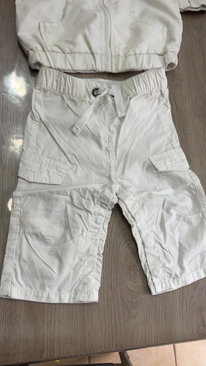 Pantalon léger + veste Kimbaloo en 6 mois - photo numéro 3