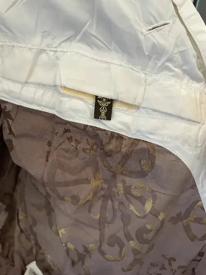 Columbia white full zip jacket coat Womens M - photo numéro 11
