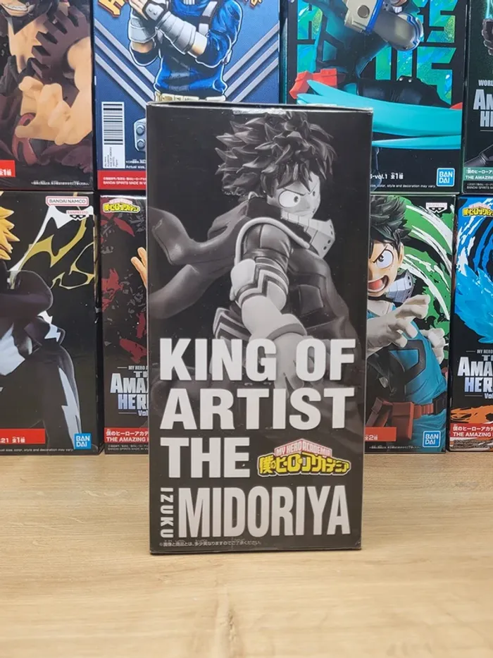 Figurine My Hero Academia Izuku Midoriya King of artist Banpresto Bandai - photo numéro 2