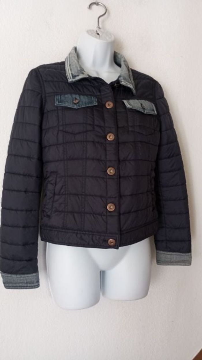 Blouson matelassé jeans femme 36