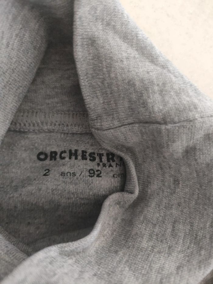 Col roulé enfant 2 ans garçon orchestra - photo numéro 3