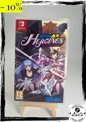 SNK Heroines Tag Team Frenzy Nintendo Switch Neuf Sous Blister