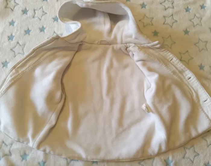 Manteau hiver blanc. - photo numéro 3
