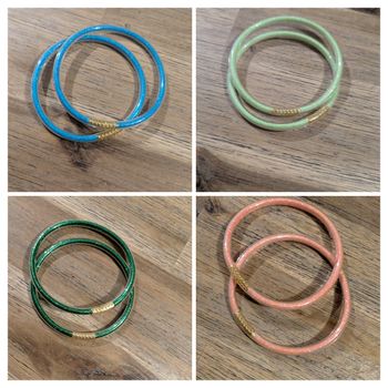 bracelet jonc bouddhiste