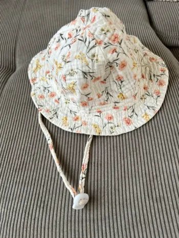 Chapeau coton floral