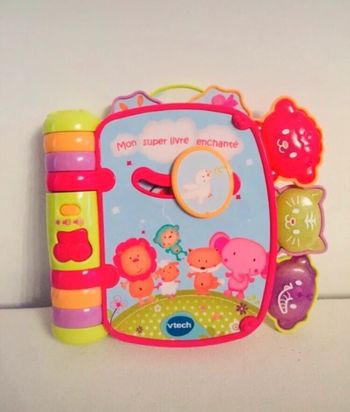 Jouet livre musical éveil et jeu bébé Vtech