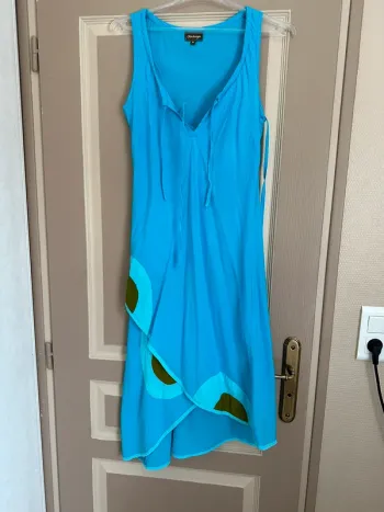 Robe bleue