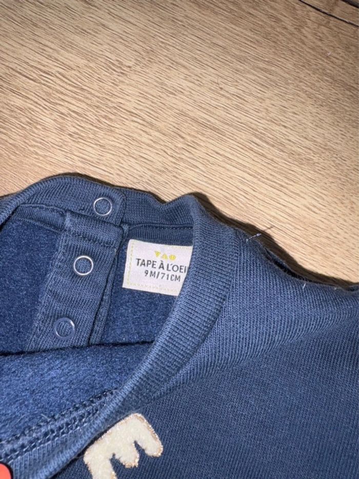 Lot 2 sweat 9 mois fille - photo numéro 5