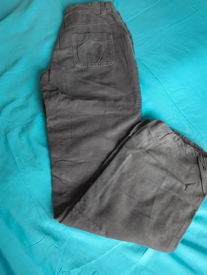 Pantalon velours fille