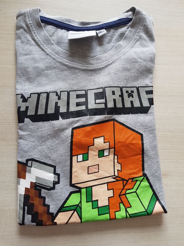 Tshirt Minecraft en 10 ans - photo numéro 6