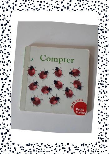 Livres cartonné "compter" 18-36mois