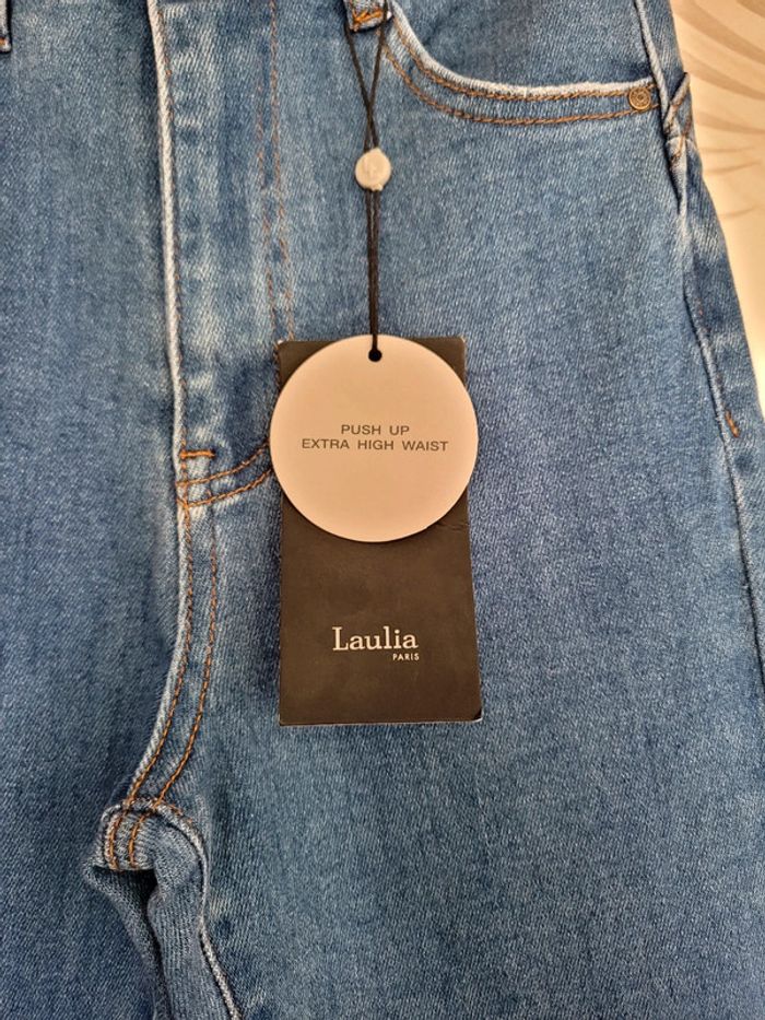 Jean push up femme taille 34 laulia neuf - photo numéro 3