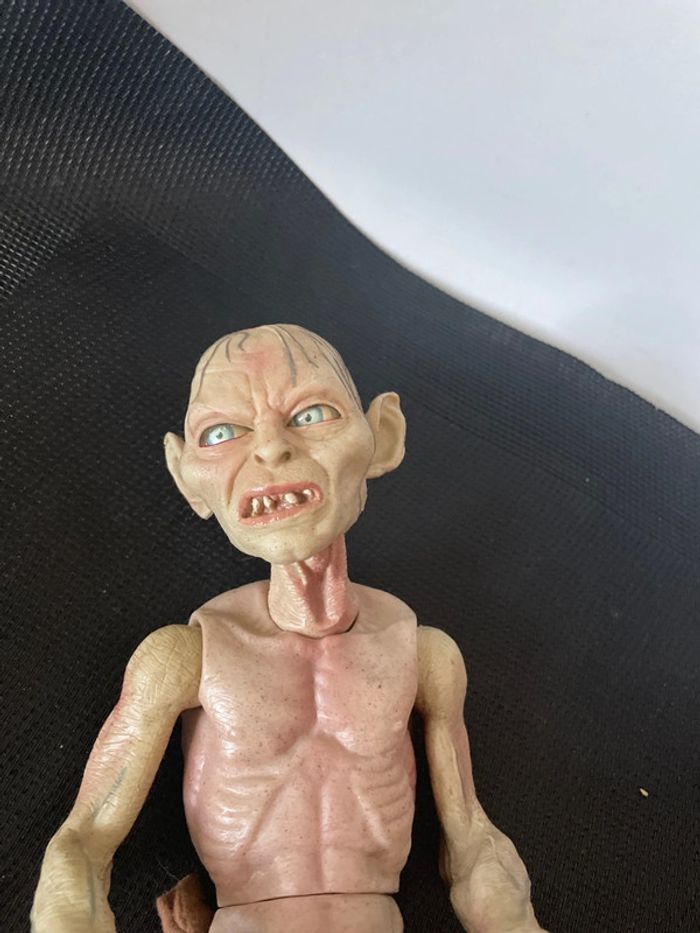 Le seigneur des anneaux grande figurine articulée Gollum 26cm 2003 Marvel - photo numéro 8