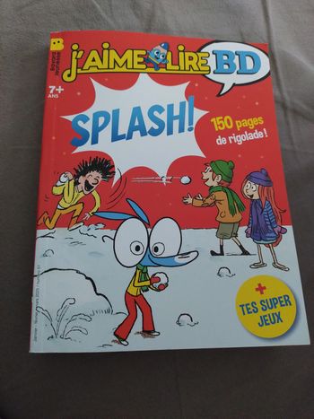 J'aime lire BD splash