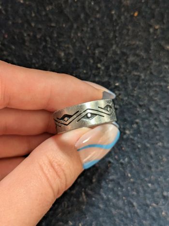 Bague en étain pour homme