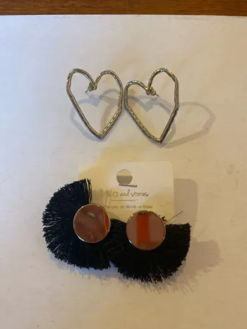 Lot de boucles d’oreilles