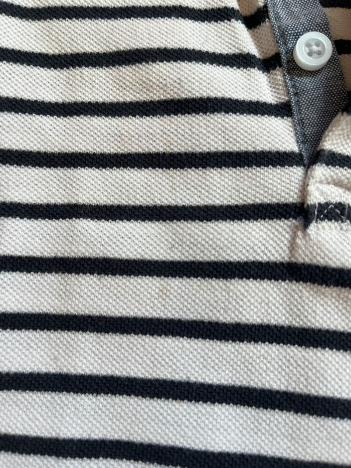 Polo manches courtes marinière - photo numéro 4