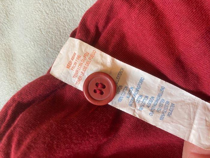 Pantalon velours bordeaux bien doublé pour hiver - photo numéro 4