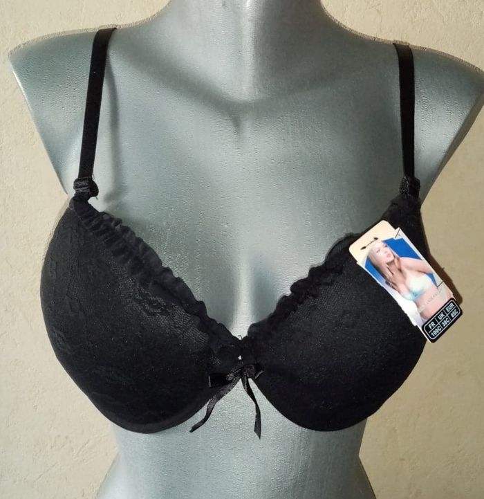 soutien gorge noir femme taille 100C - photo numéro 2