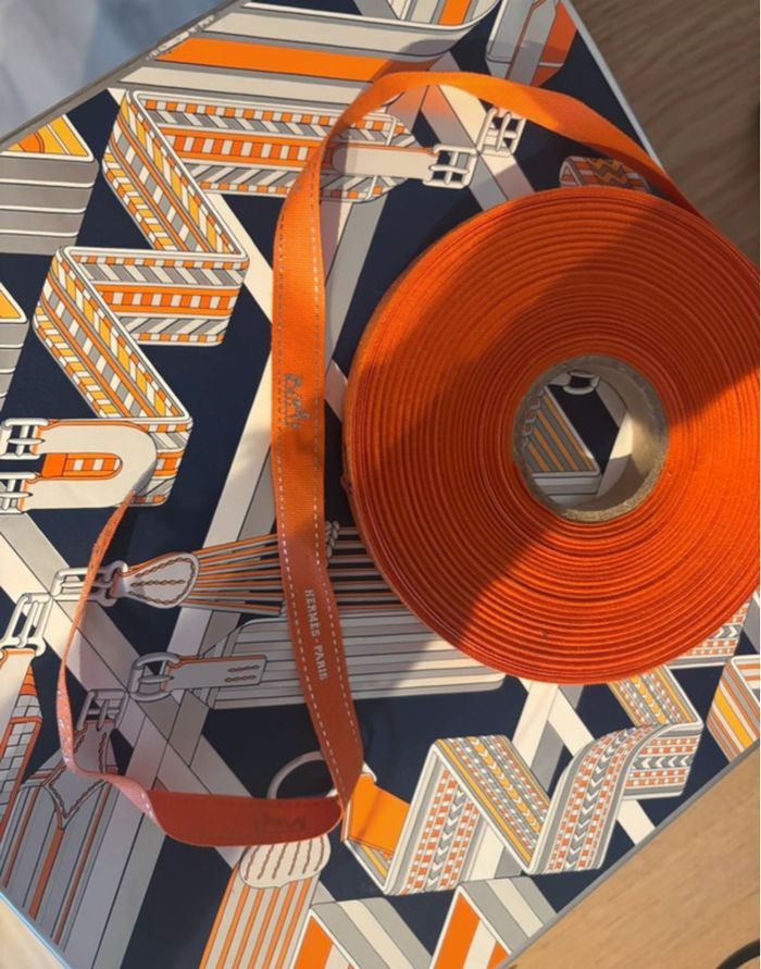 Ruban orange HM - photo numéro 2