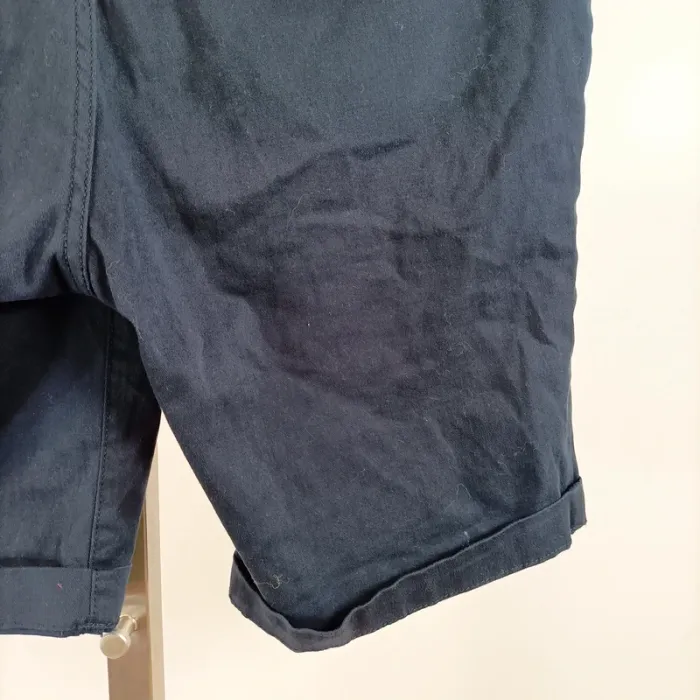 Short bleu marine Jack & Jones coupe regular homme taille S coton stretch été A1347 - photo numéro 9