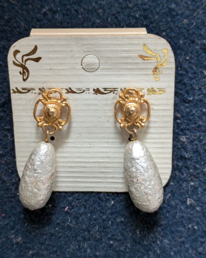 Boucles d'oreilles élégantes vintage