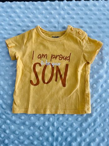 T-shirt manches courts garçon 3 mois