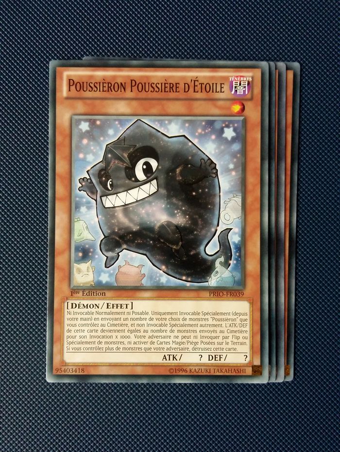 Yu-Gi-Oh ! Lot cartes Poussièron 1ère édition 1996 FR - photo numéro 1
