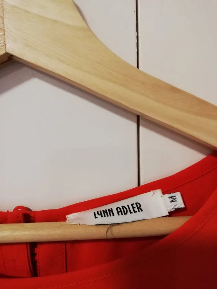 Blouse rouge orangée Lynn Adler - photo numéro 6