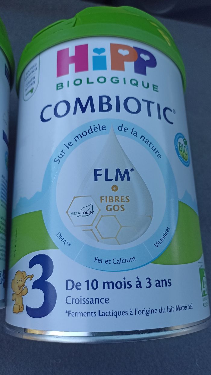 Lait en poudre 3eme âge hipp biologique combiotic - photo numéro 2
