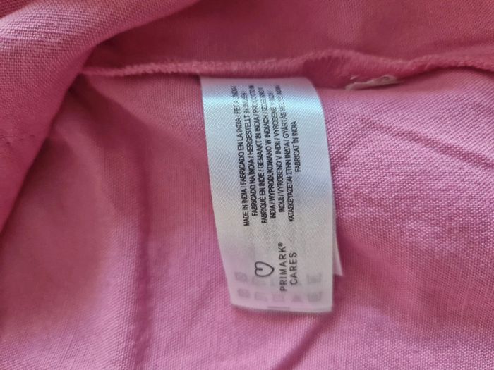 👚 Chemise courte rose Primark – Taille XS - photo numéro 8