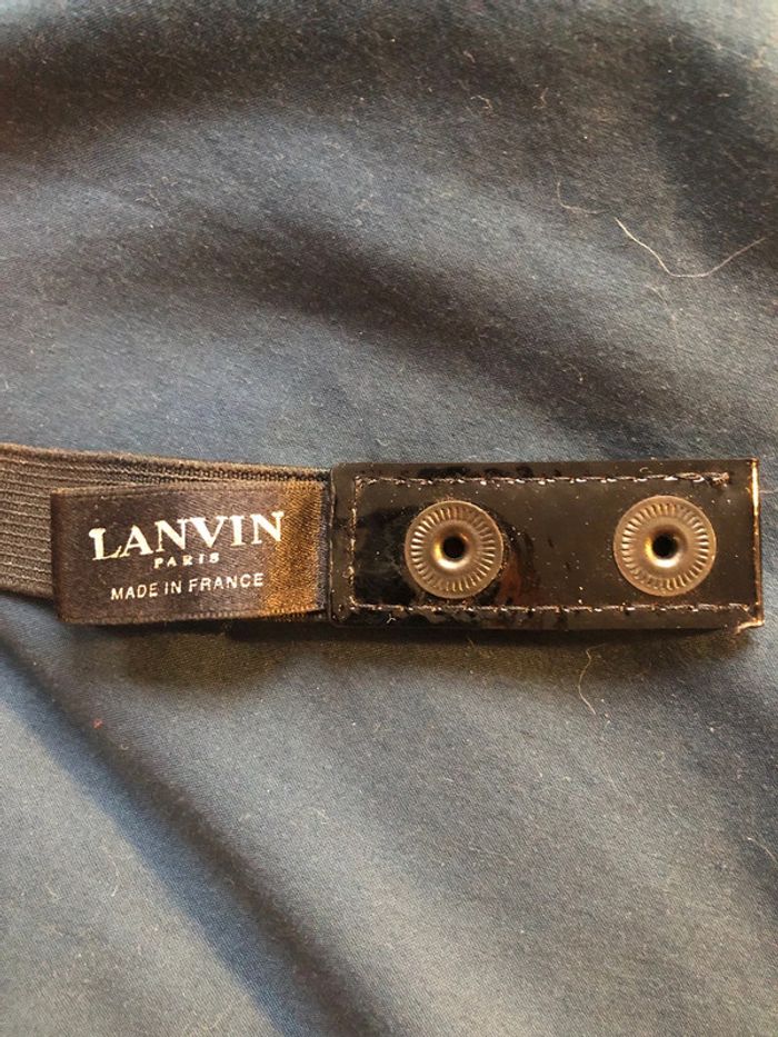Ceinture Lanvin taille L noeud et élastique - photo numéro 5