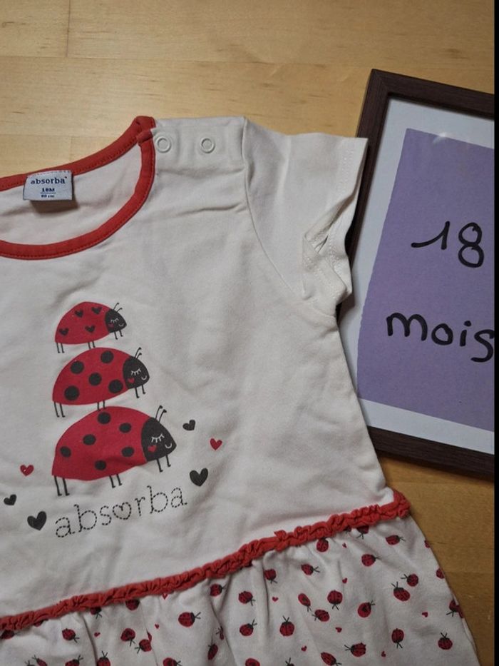 Combinaison pour fille taille 18mois marque Absorba très bon état - photo numéro 4