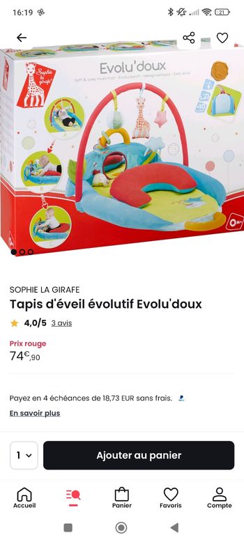 Tapis d'éveil