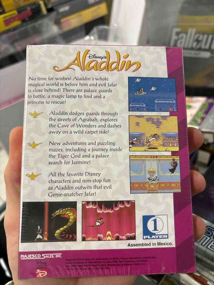 Aladdin - SEGA Game Gear - photo numéro 2
