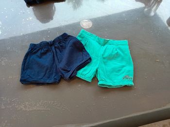 Lot de deux shorts 12 mois