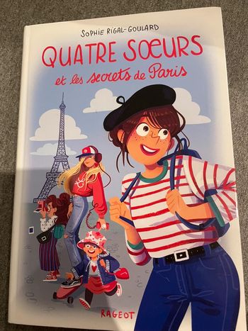 Livre quatre sœurs et les secrets de Paris