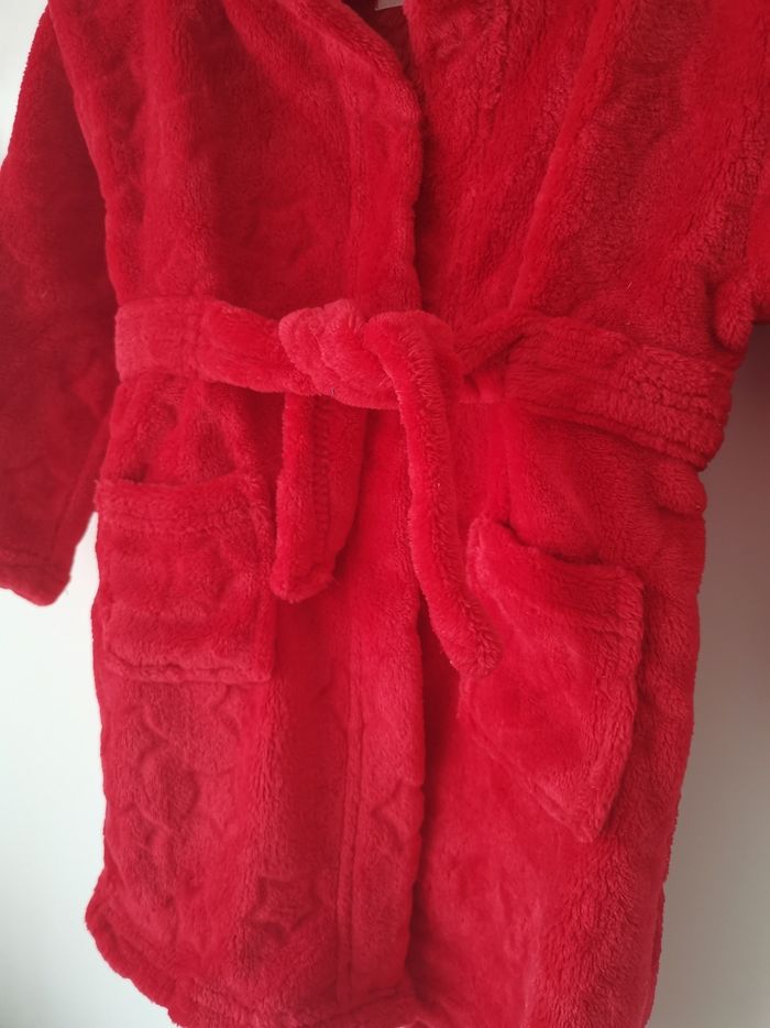 Peignoir robe de chambre cœur - photo numéro 3