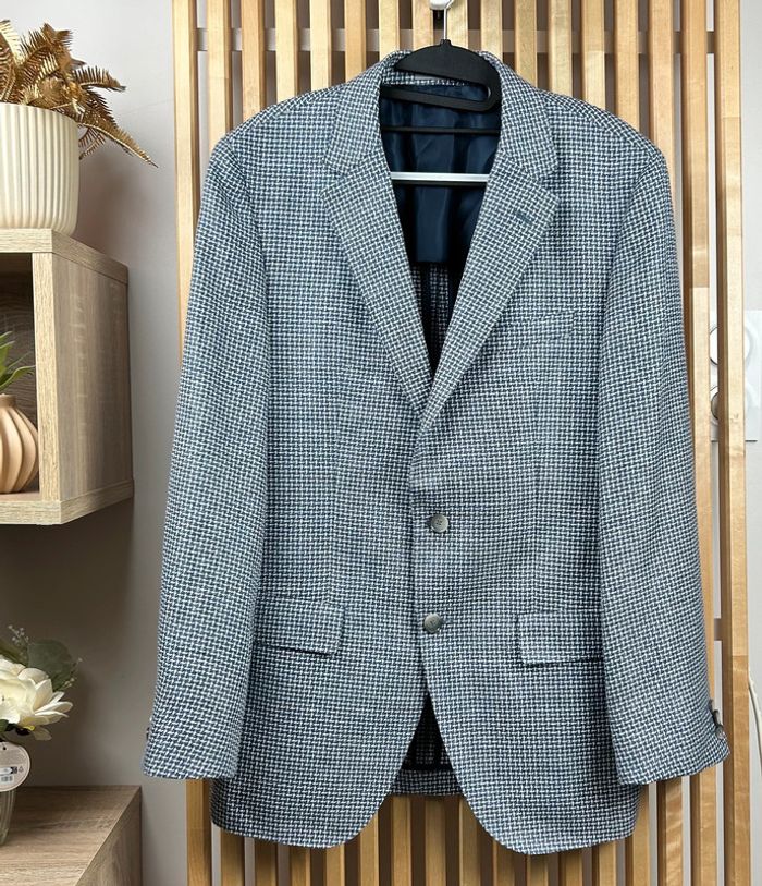 Blazer Boss Tailored – Lin, Laine et Soie, Regular, Taille 50 FR - photo numéro 2