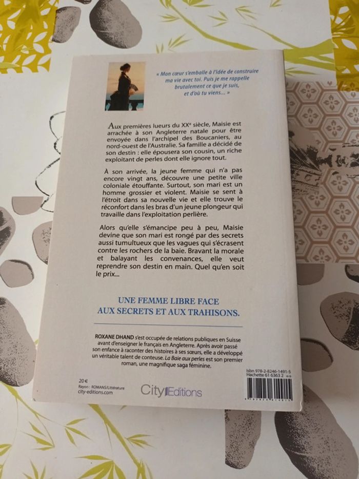 Livre : La baie aux perles de Roxane Dhand - photo numéro 2