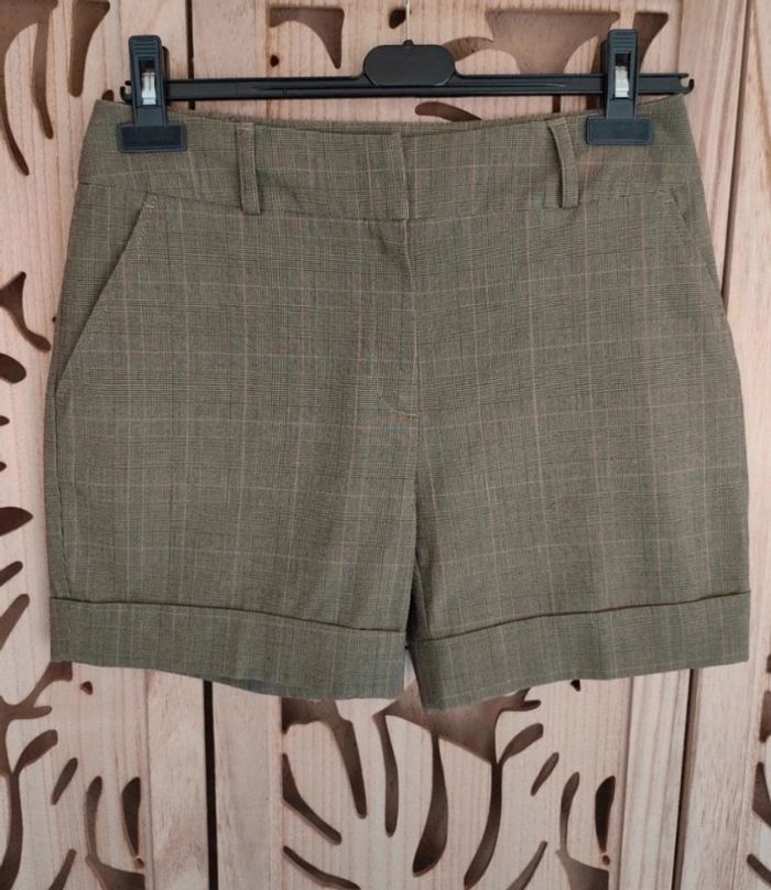 Short à carreaux de tailleur Taille 38 Naf Naf