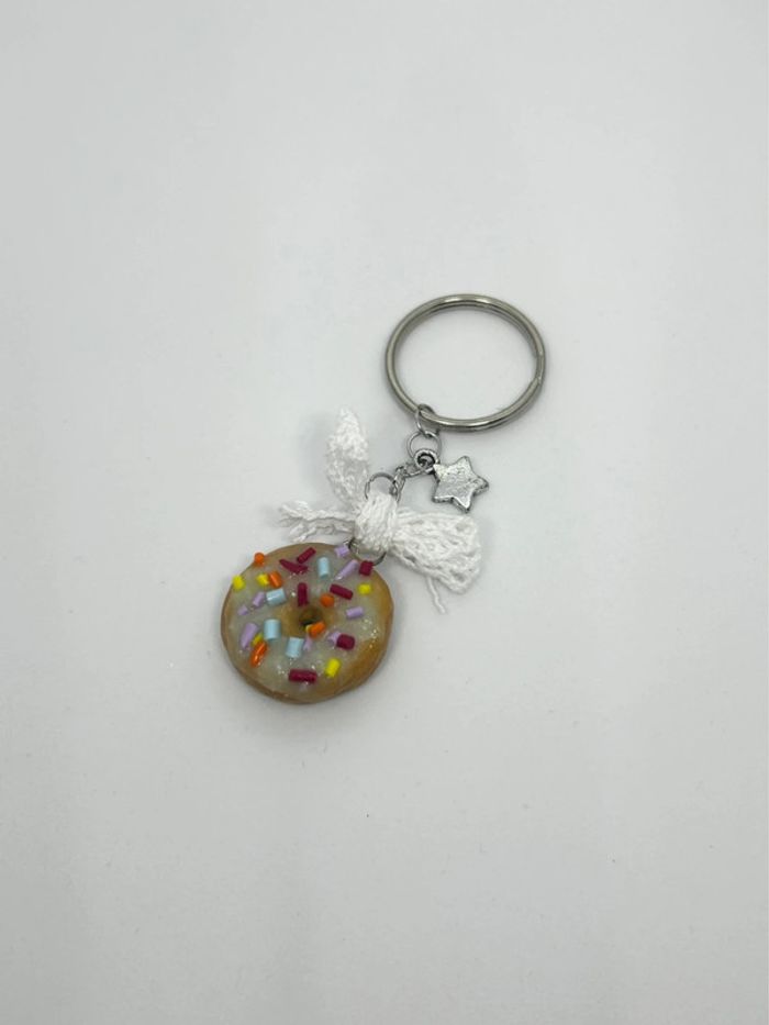 Porte clé donut FIMO