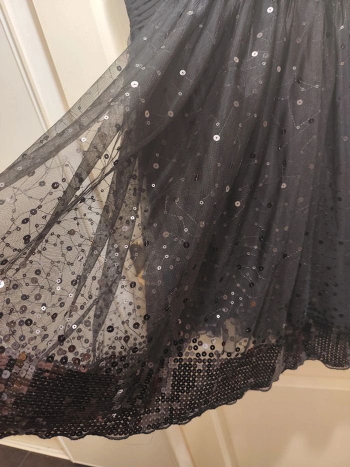 Robe Bréal noir sequins T40 - photo numéro 5
