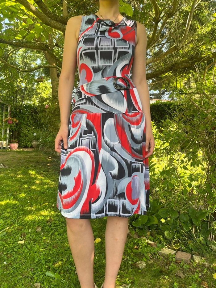 Robe vintage rétro y2k 2000yer solis bohème champêtre