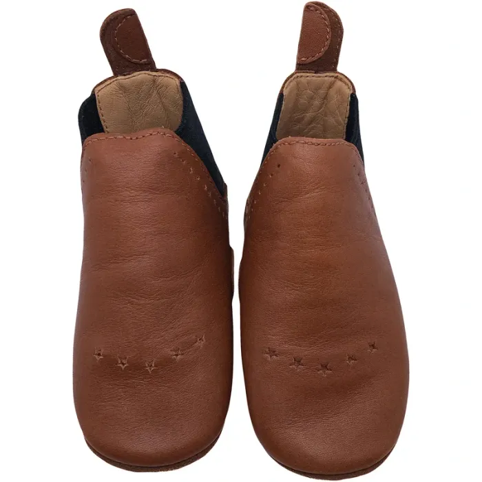 Deux Bouts - Chaussons pointure 20 en cuir - photo numéro 2
