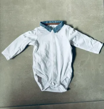 Magnifique body habillé pour bébé 3 mois 59cm Obaïbi neuf
