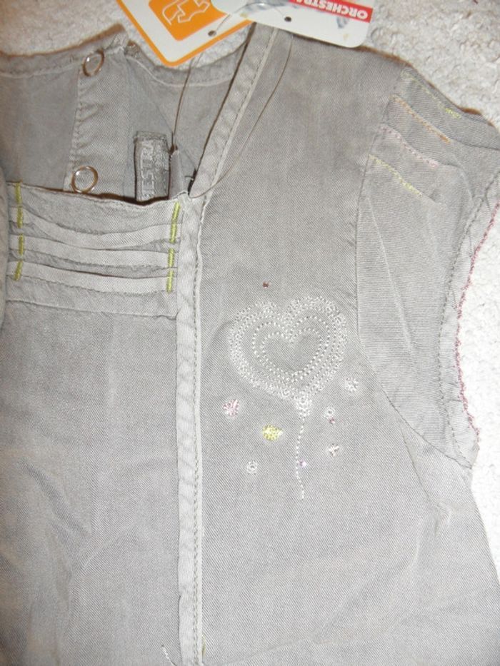 Robe mi-saison, Orchesra, taille 12 mois NEUVE - photo numéro 2