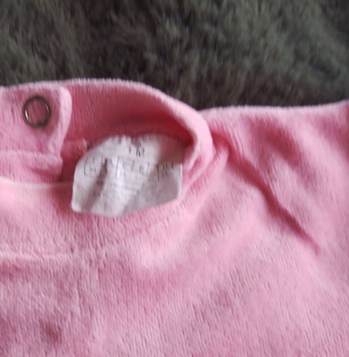 Pyjamas velour 1 mois - photo numéro 3