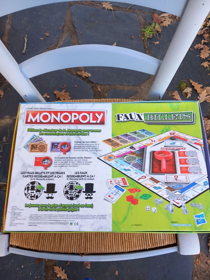 Monopoly faux billets neuf - photo numéro 2