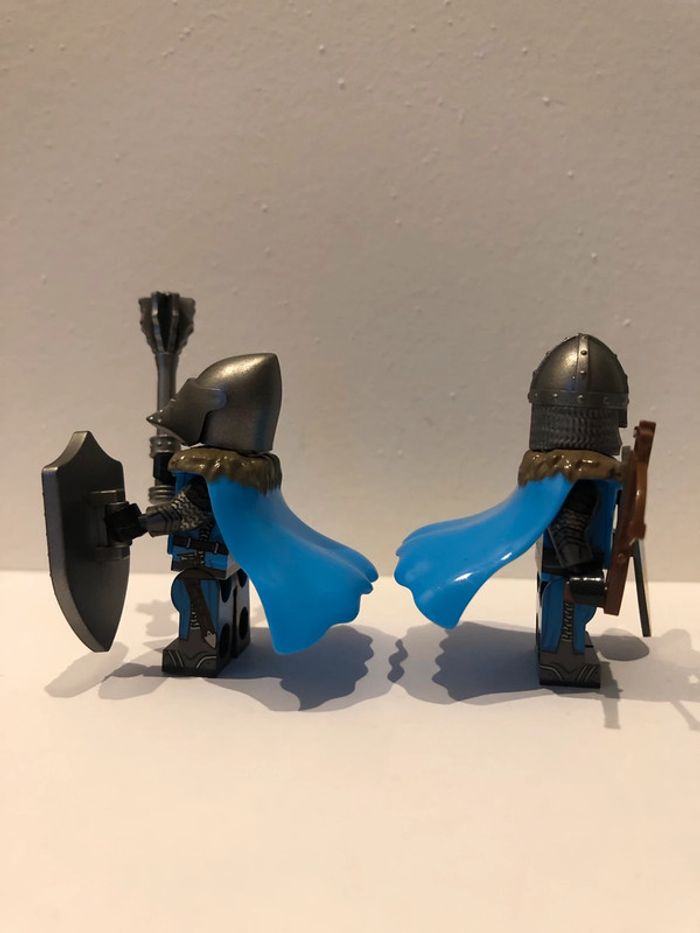 Figurine type lego 4 soldats templiers. Templiers - photo numéro 6